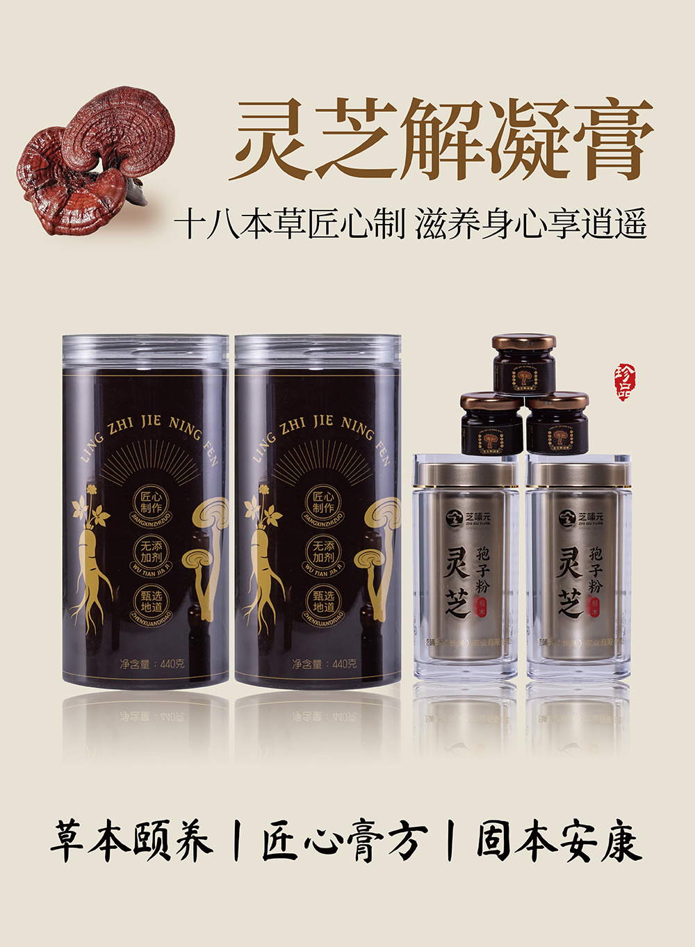 灵芝解凝膏
